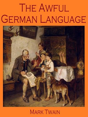 cover image of The Awful German Language